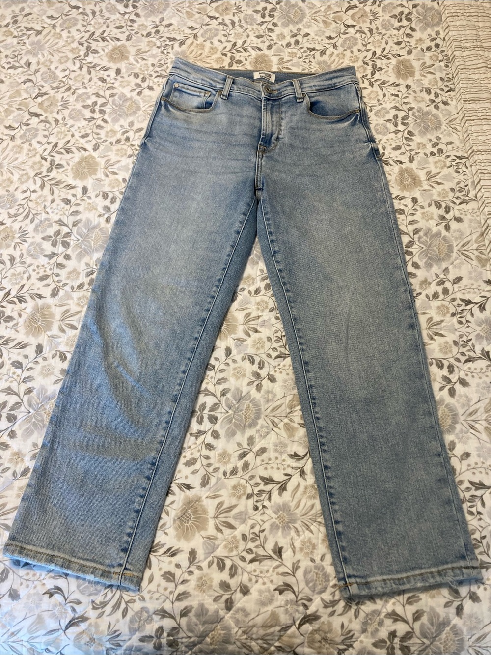 Kensie Light Blue Denim Jeans with Contrast Stitching